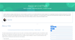 Desktop Screenshot of anselmchettiar.com